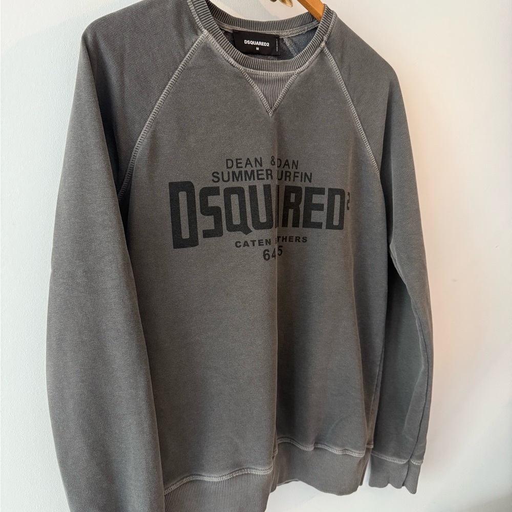DSQUARED2 Charcoal Crewneck Sweater